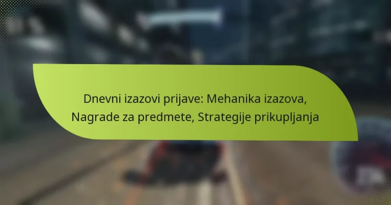 Dnevni izazovi prijave: Mehanika izazova, Nagrade za predmete, Strategije prikupljanja